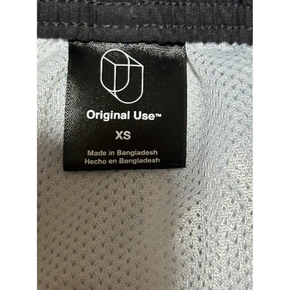 Men's 7" Vertical Striped Swim Trunks - Original Use Blue/Black/Green/Pink XS - Picture 7 of 9